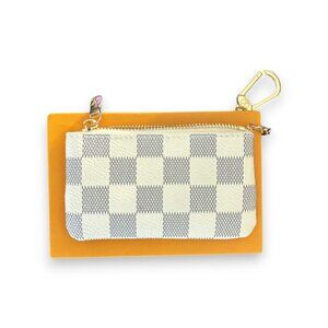LV Damier Azur Key Pouch